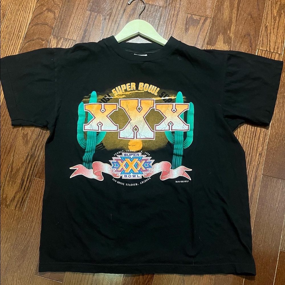 Vintage 1995 Super Bowl XXX Shirt